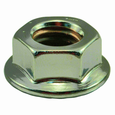 Midwest Fastener Flange Nut, 1/2"-13, Steel, Chrome Plated, 3 PK 39286